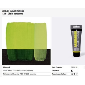 120 Giallo verdastro - Maimeri acrilico