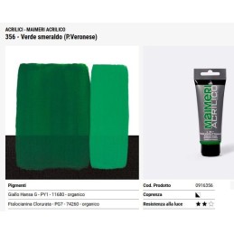 356 Verde smeraldo - Maimeri acrilico