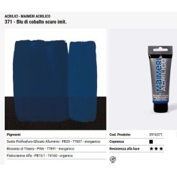 371 Blu di cobalto scuro imitaz - Maimeri acrilico