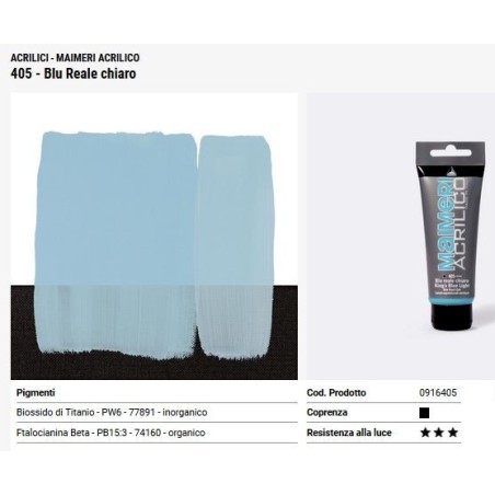 405 Blu Reale chiaro - Maimeri acrilico