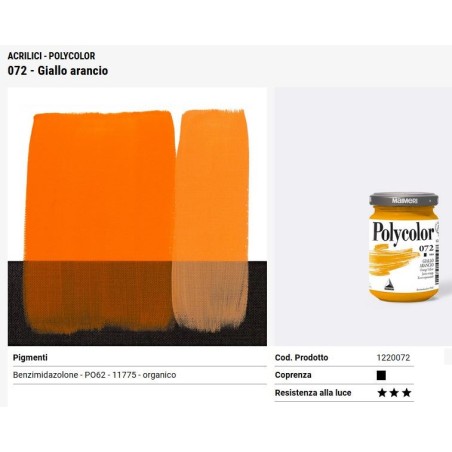 072 Giallo Arancio - Maimeri Polycolor