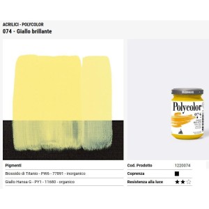 074 Giallo brillante - Maimeri Polycolor