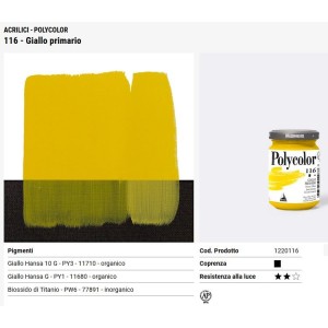 116 Giallo primario - Maimeri Polycolor