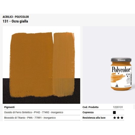 131 Ocra gialla - Maimeri Polycolor