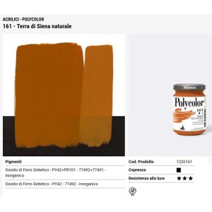 161 Terra di Siena naturale - Maimeri Polycolor