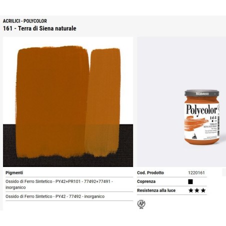 161 Terra di Siena naturale - Maimeri Polycolor