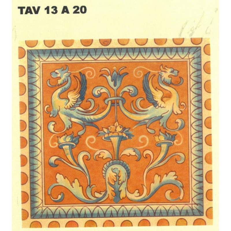 Tav 13 A 20 - Spolvero