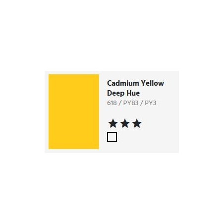 618 Giallo Cadmio scuro - Georgian Oil color