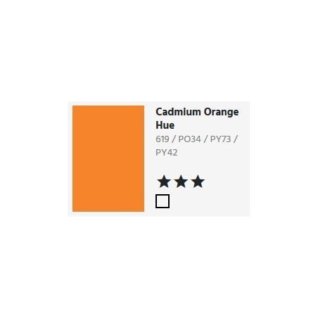 619 Arancio Cadmio - Georgian Oil color
