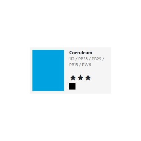 112 Blu ceruleo - Georgian Oil color