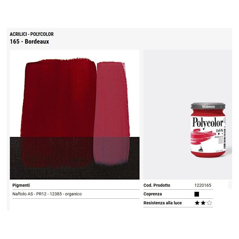 165 Bordeaux - Maimeri Polycolor