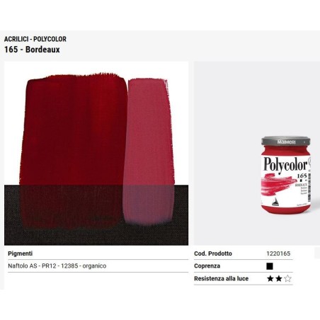 165 Bordeaux - Maimeri Polycolor