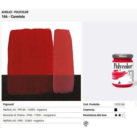 166 Carminio - Maimeri Polycolor