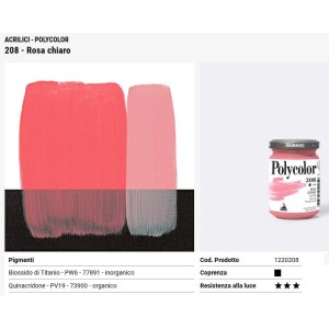 208 Rosa chiaro - Maimeri Polycolor