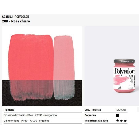 208 Rosa chiaro - Maimeri Polycolor