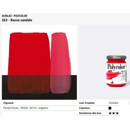 263 Rosso sandalo - Maimeri Polycolor