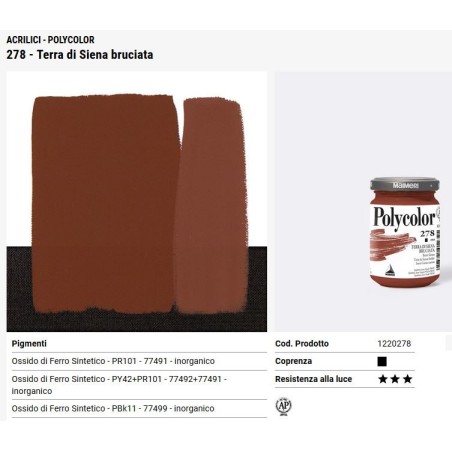278 Terra di Siena Bruciata - Maimeri Polycolor