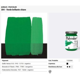 304 Verde brillante chiaro - Maimeri Polycolor