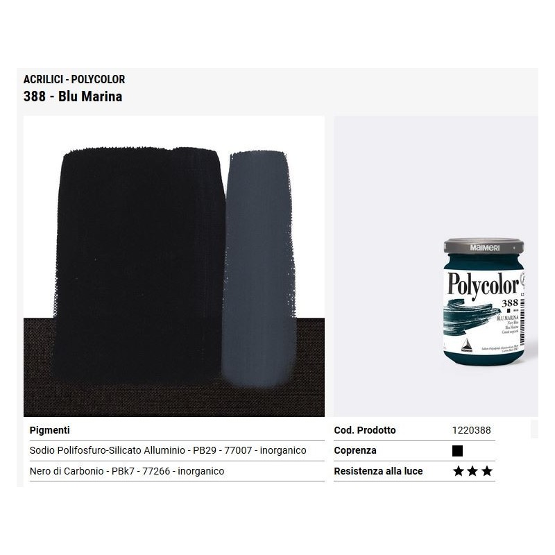 388 Blu marina - Maimeri Polycolor
