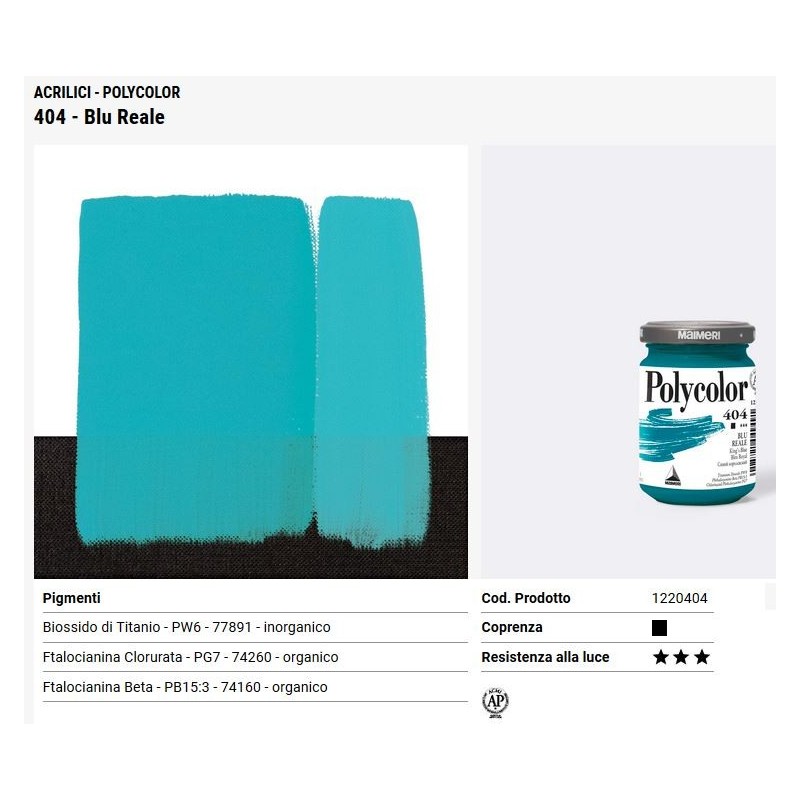 404 Blu reale - Maimeri Polycolor - Maimeri Polycolor