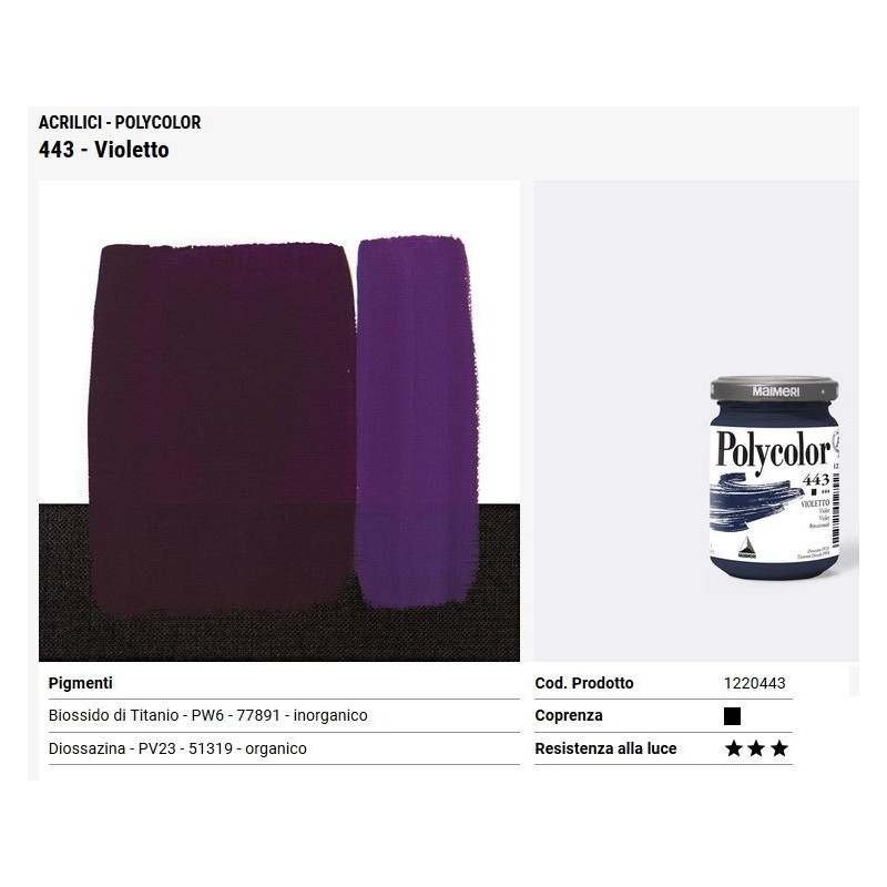 443 Violetto - Maimeri Polycolor