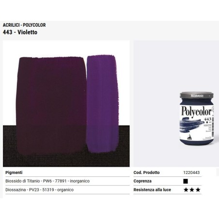 443 Violetto - Maimeri Polycolor