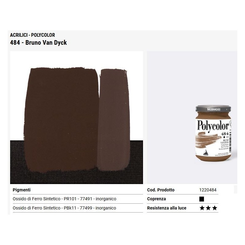 484 Bruno Van Dyck - Maimeri Polycolor