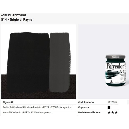 514 Grigio di Payne - Maimeri Polycolor