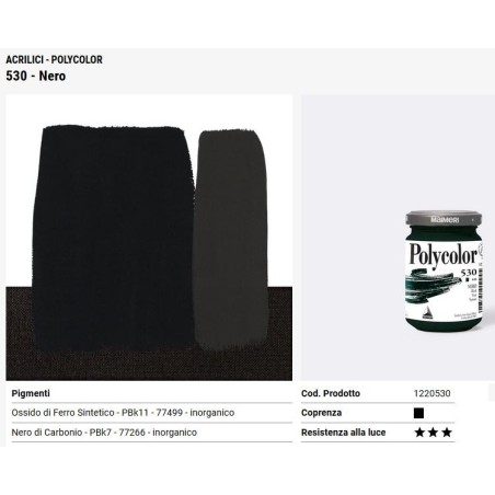 530 Nero - Maimeri Polycolor