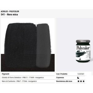 541 Nero mica - Maimeri Polycolor