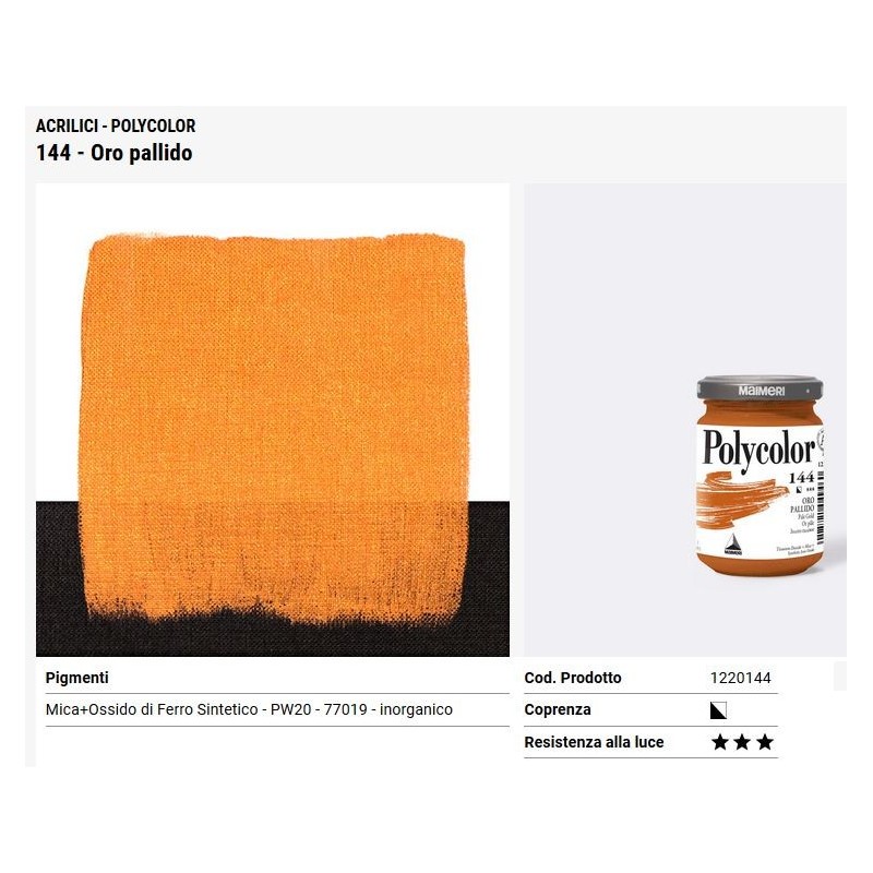 144 Oro pallido - Maimeri Polycolor