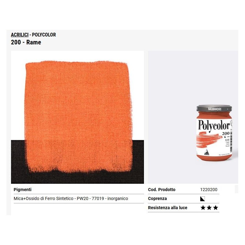 200 Rame - Maimeri Polycolor