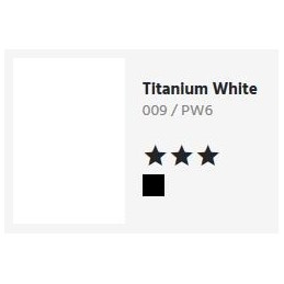 009 Titanium white - Acquarello Aquafine