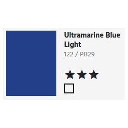 122 Ultramarine blue light - Acquarello Aquafine