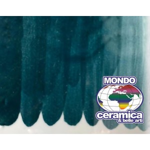 Colore verde smeraldo pavone sottocristallina