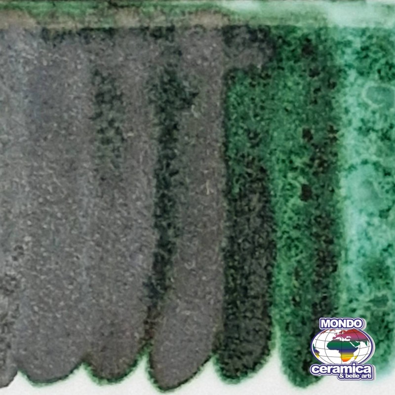 Colore verde ramina sottocristallina