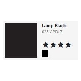 035 Lamp black  - Tempera Aquafine