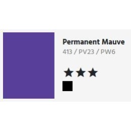 413 Permanent Mauve  - Tempera Aquafine