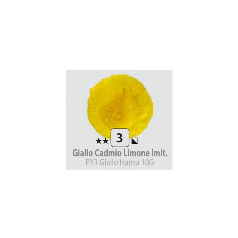 CDV P003 Giallo cadmio Limone