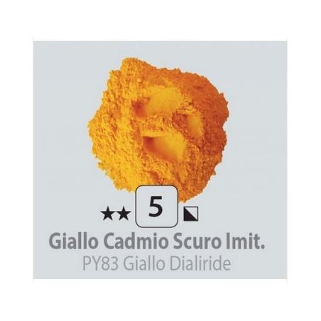 CDV P005 Giallo cadmio scuro imitazione