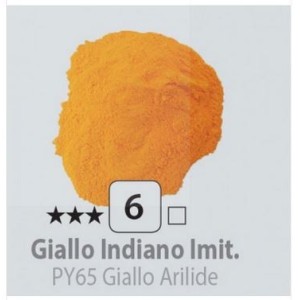 CDV P006 Giallo indiano imitazione