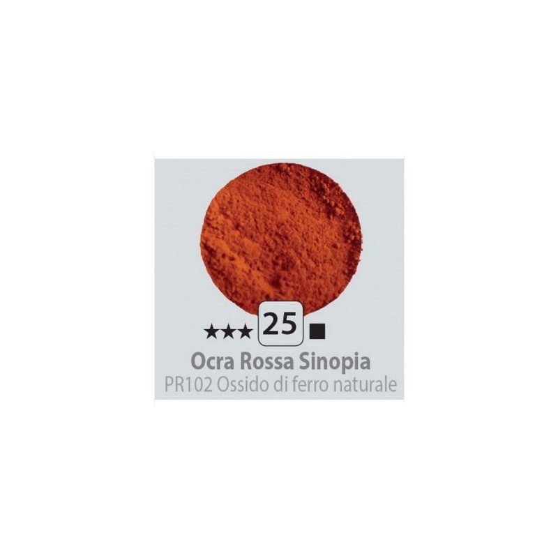 CDV P025 Ocra rossa Sinopia