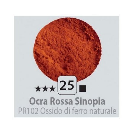 CDV P025 Ocra rossa Sinopia