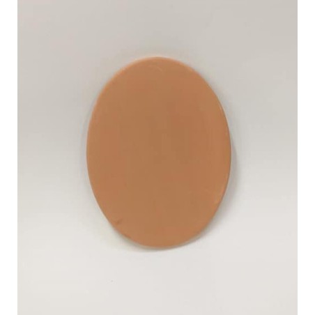 Ovale 24x19 biscotto rosso