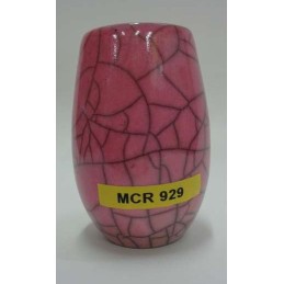Mcr929 Cristallina craclè fucsia/rosato