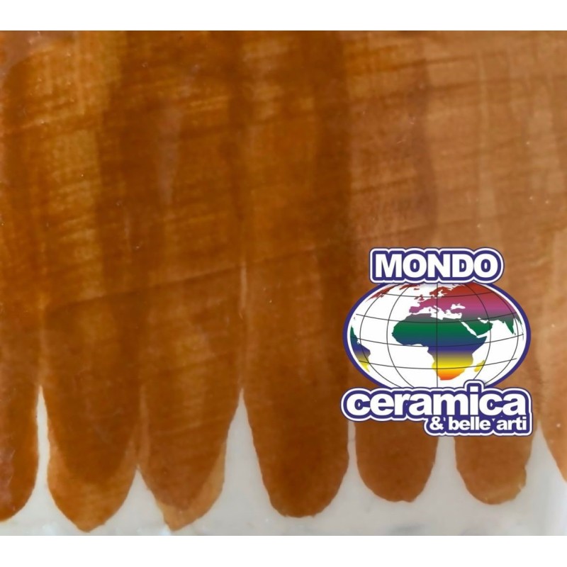 Colore arancio castelli soprasmalto