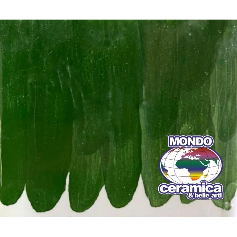 Colore verde cromo soprasmalto