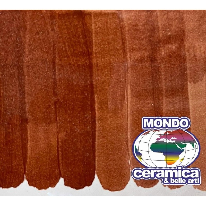 Colore marrone arancio  soprasmalto