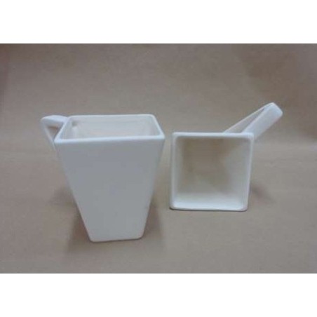 CN01 Bicchiere quadrato cm.11,5
