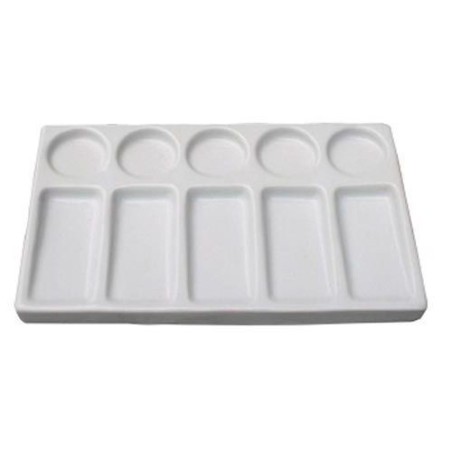 CW10645 Tavolozza porcellana  cm.11x9x2